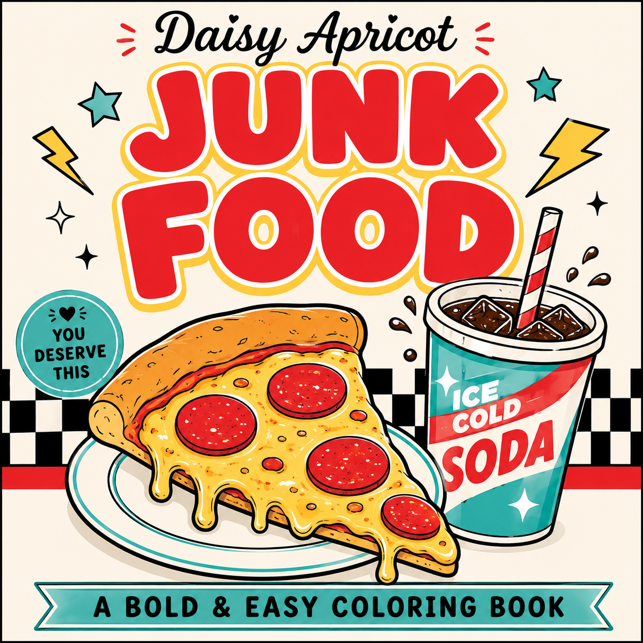 Junk Food coloring book