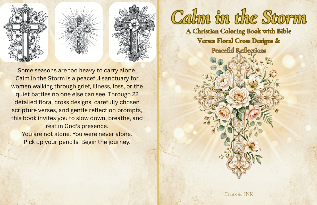 Calm in the Storm Coloring Book