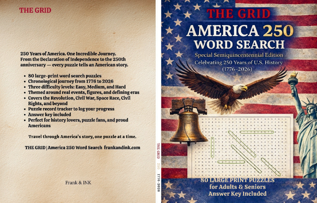 THE GRID America 250 Word Search