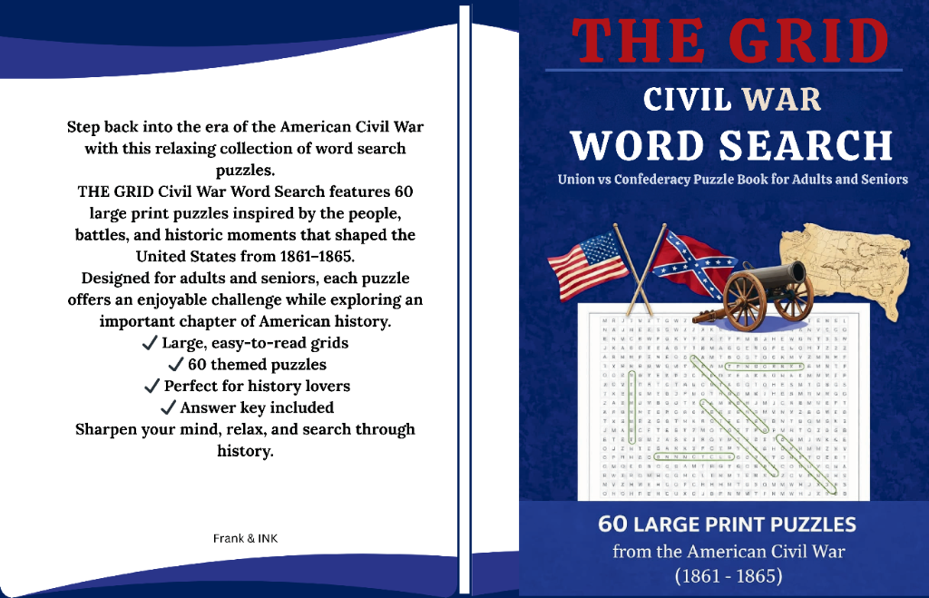 THE GRID Civil War Word Search