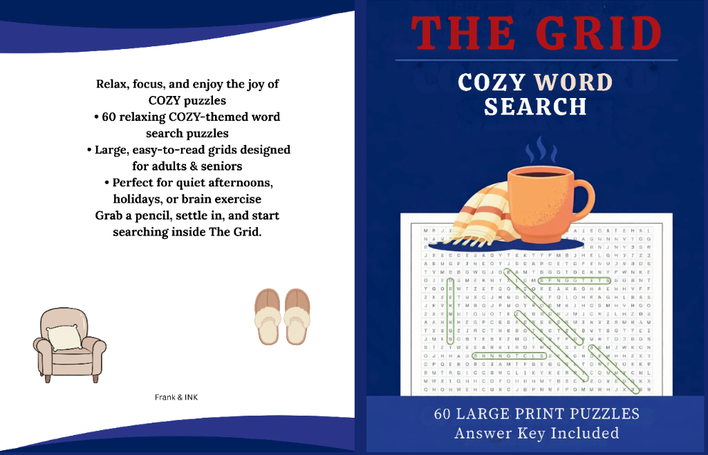 THE GRID Cozy Word Search